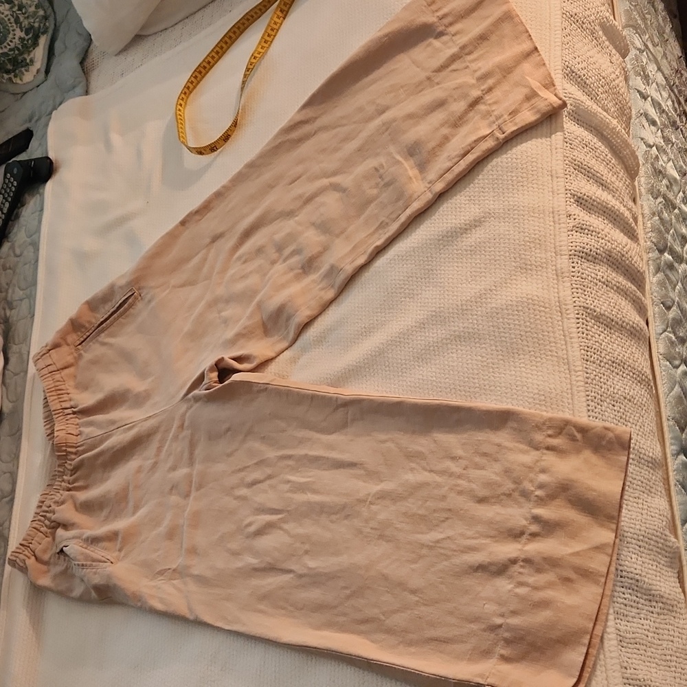 Women's Wide Leg Pants in Cream